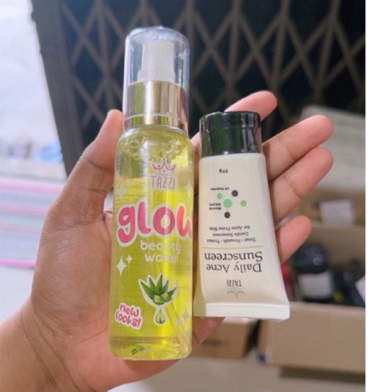 TAZZI BW GLOW DAN SUNSCREEN ACNE TAZZI