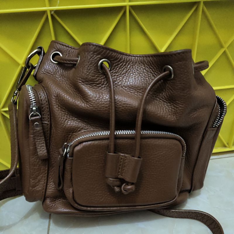 preloved kaynn mini nui bag brown