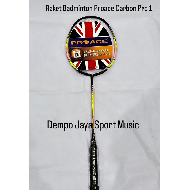 Raket Badminton Pro Ace Carbon Pro 1 Original