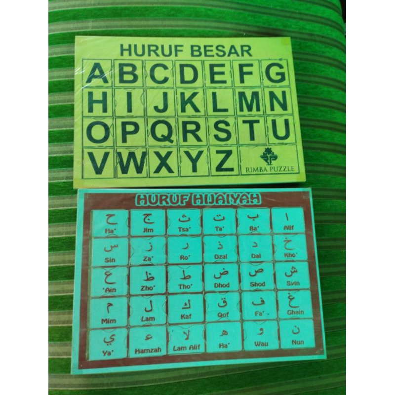 puzzle huruf dan angka