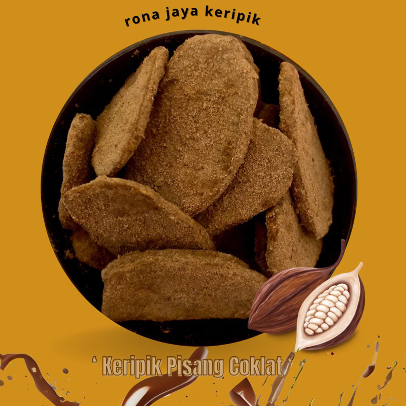 

Keripik Pisang Coklat Asli Khas Lampung