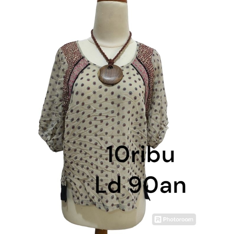 atasan chiffon
