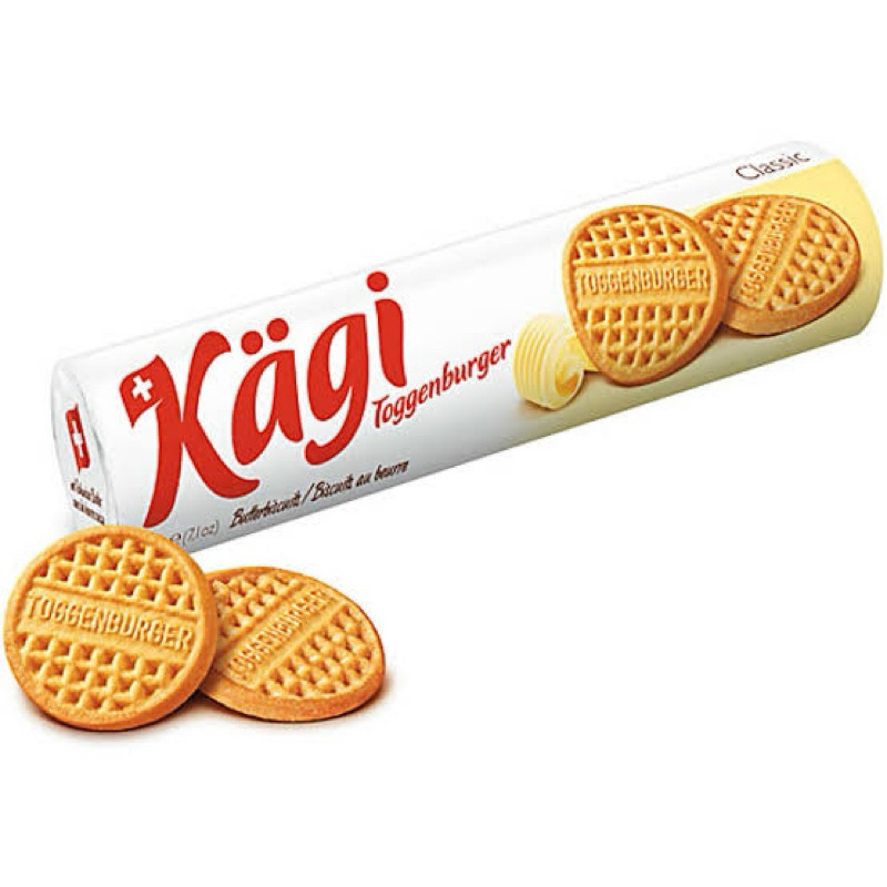 

KAGI Toggenburger classic cookies 200 gr butter cookies alpine classic snack import Swiss