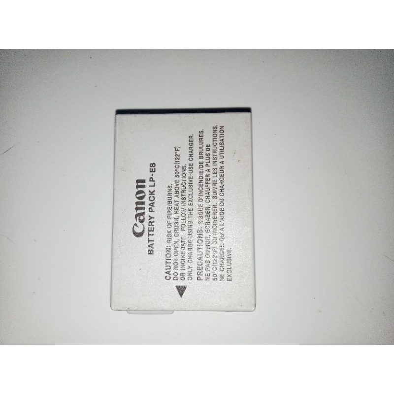 batre Canon lpe8