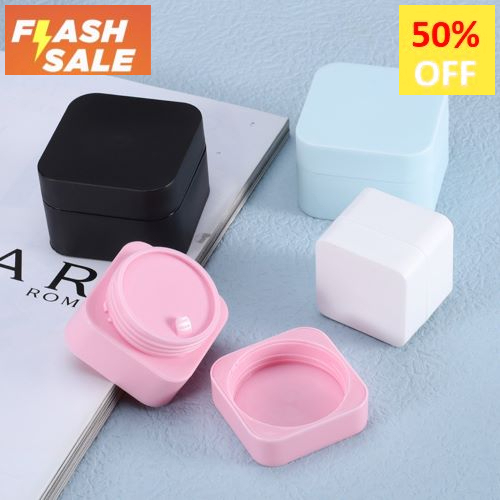 10gr Ml Pot Cream Jar Wadah Kotak Pastel Doff Plastik Double Layer Lulur Skin Care Botol Krim Kosong