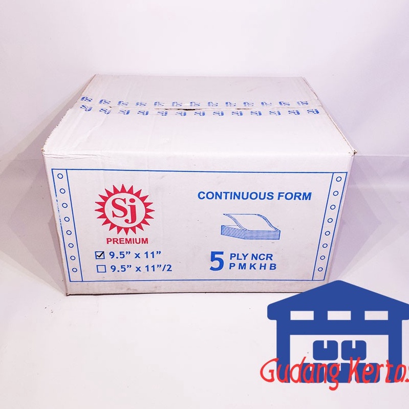 

Baru PFV7L SJ Premium Kertas Continuous Form 95 x 11 5 Ply NCR S94 Best Seller