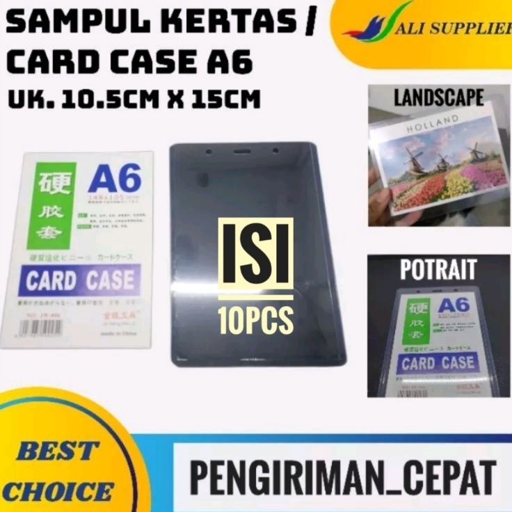 

Ready 6LDA CARDCASE A6 CARD CASE A6 SAMPUL KERTAS A6 PLASTIK SAMPUL A6 PELINDUNG KERTAS MURAH CASING KERTAS COVER DOKUMEN A5 DOKUMEN COVER Z92 Best