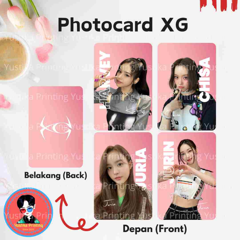 (SATUAN) PREMIUM Photocard XG Jurin Juria Chisa Harvey Hinata Maya Cocona - FREE INNER SLEEVE