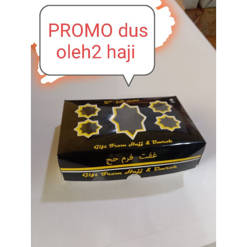 

dus tempat oleh2 haji dan umrah (50pcs)
