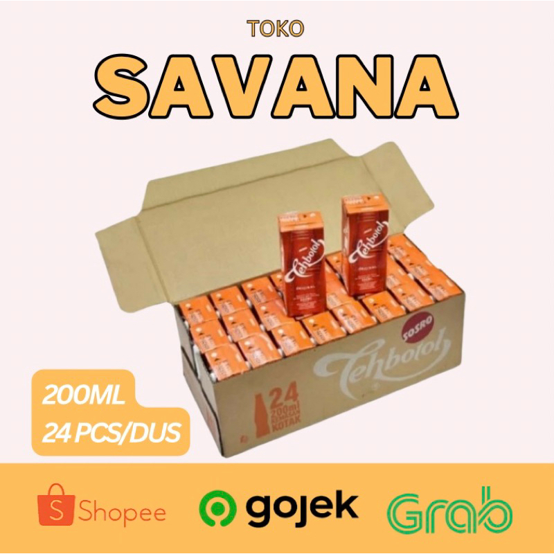 

TEH BOTOL SOSRO KOTAK ORIGINAL 200ML ISI 24 PCS/DUS