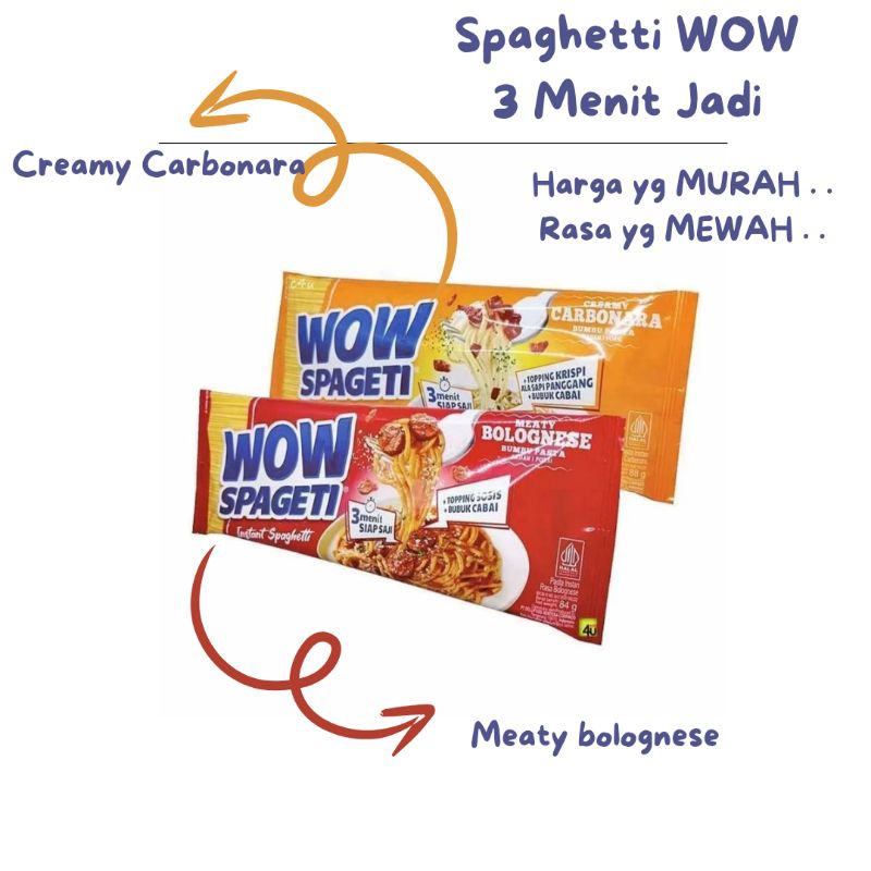 

(PROMO TERMURAH) SPAGETI WOW, mie spageti wow, mie murah,Spagheti wow enak