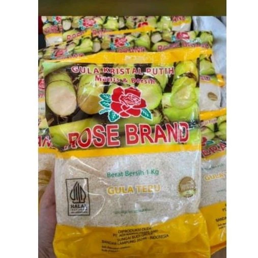 

GULA ROSE BRAND KUNING | GULA PUTIH KRISTAL | Berat 1kg