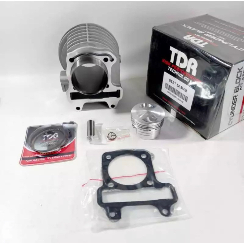 BLOK SEHER TDR RACING BEAT KARBU SCOOPY CARBU SPACY UK 54.5 BORE UP KIT