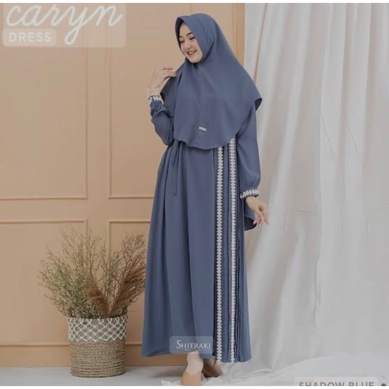 PL set hijab caryn dress by shieraki