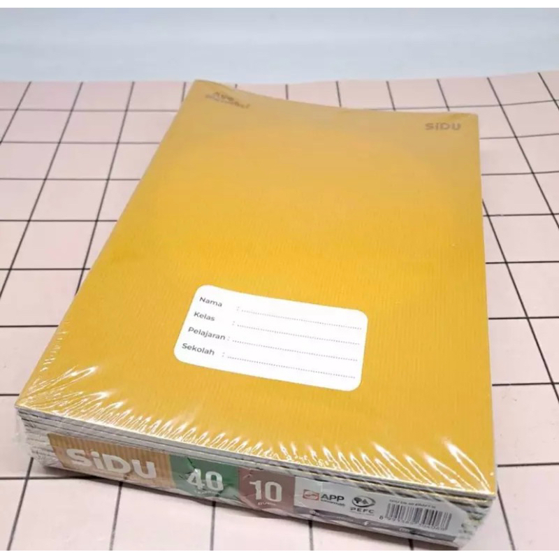 

Buku Tulis SIDU Sampul Coklat✨