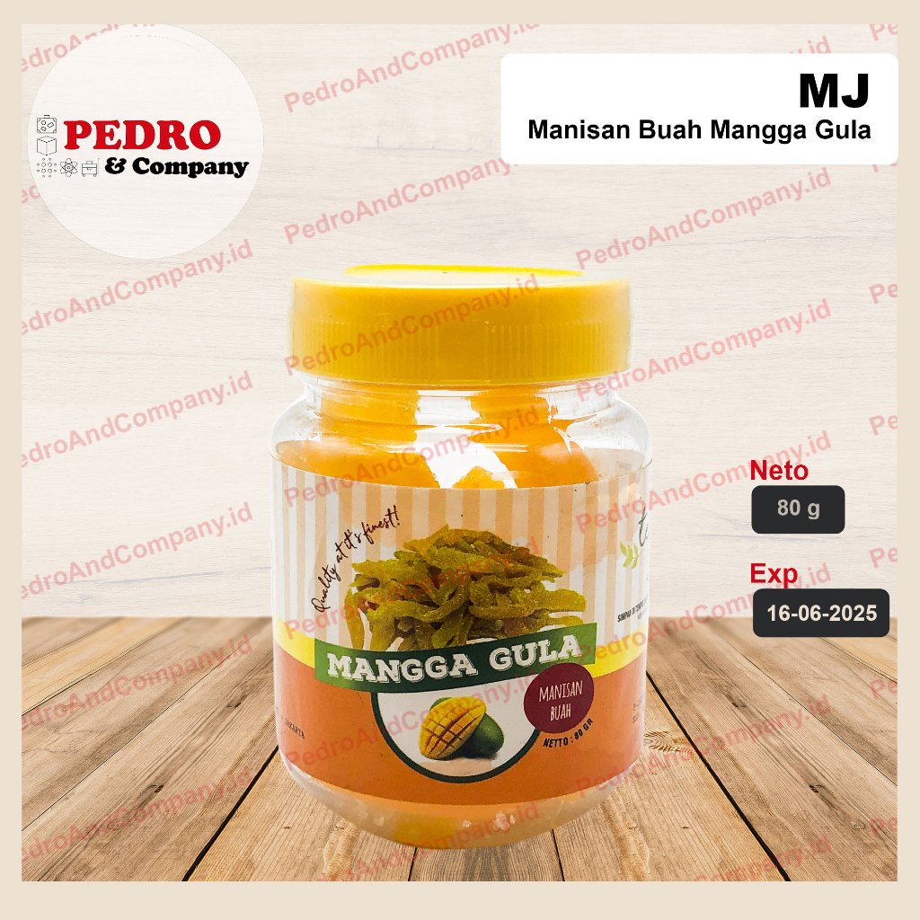 

MJ - Mangga gula / manisan buah (80 gr) dried fruit