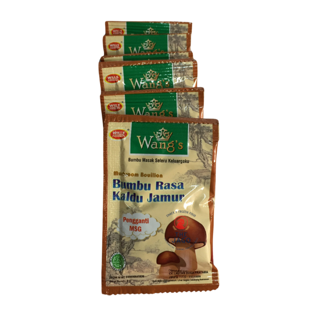 

Kaldu Jamur Wang's 6gr 12 Pcs