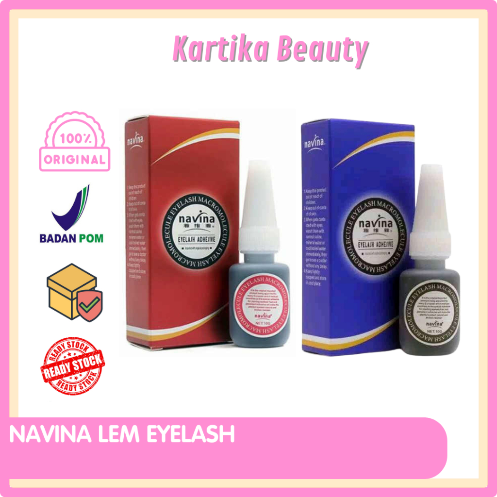 NAVINA LEM EYELASH EXTENSION - LEM BULU MATA TANAM TAHAN LAMA PEDIH
