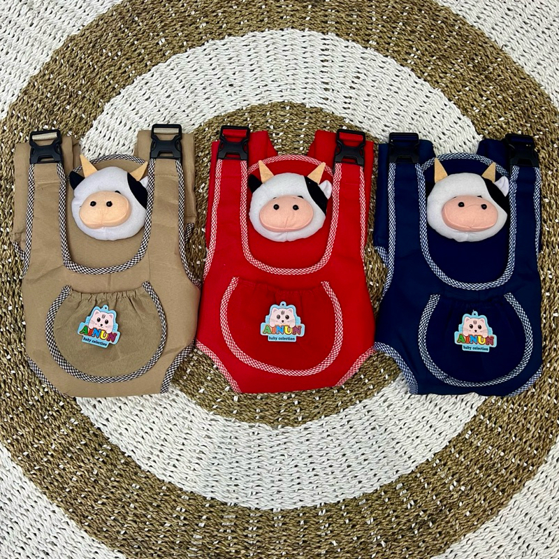 Gendongan Depan Model Ransel Bayi Variasi Boneka Terbaru 0-15kg