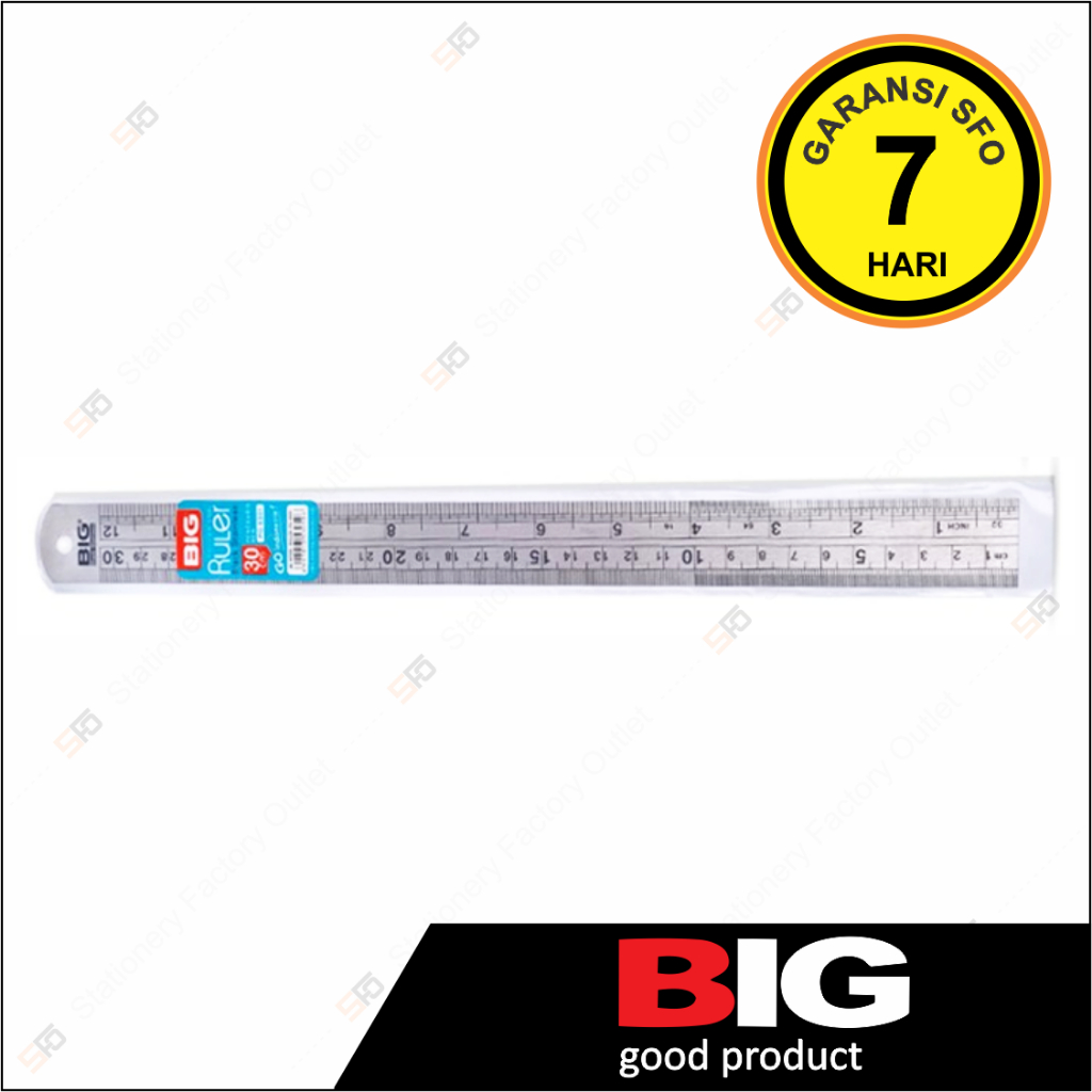

Penggaris Besi Big 30 cm - 6301