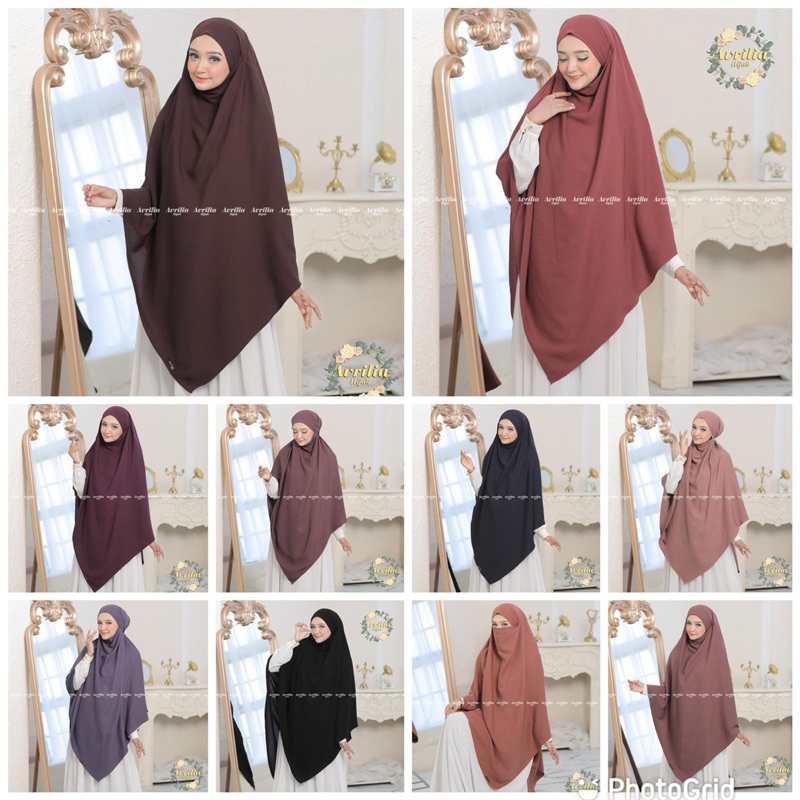 KHIMAR MADINAH NIQOB By Avrilia_hijab