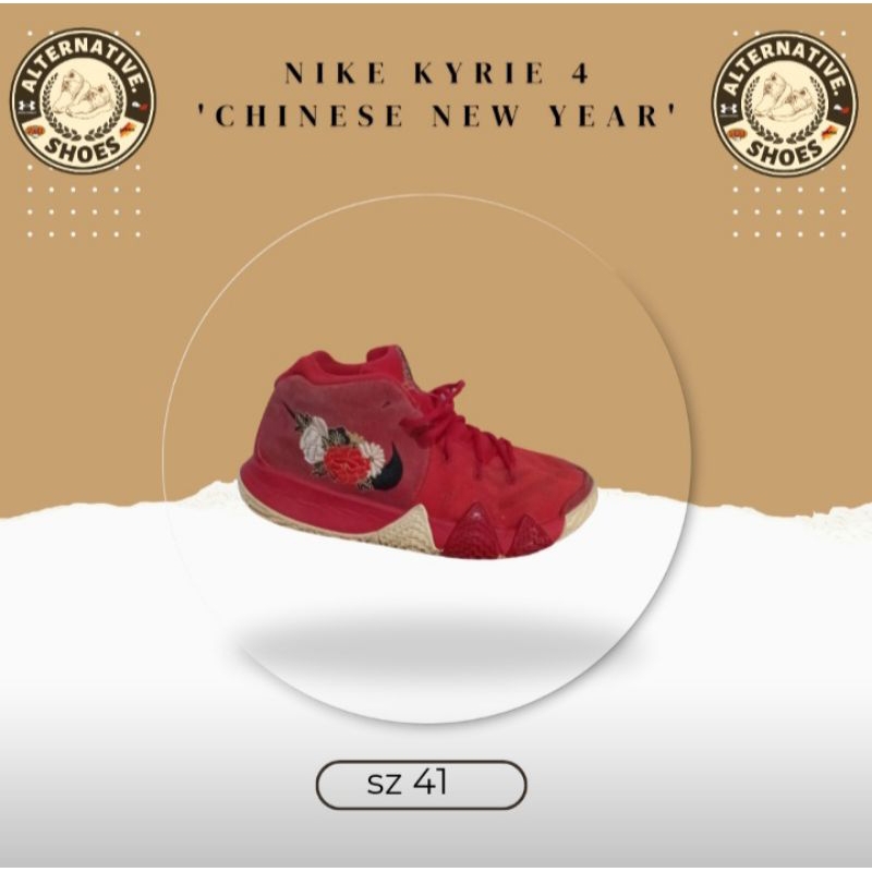 Sepatu basket second | Kyrie 4 'Chinese new year'