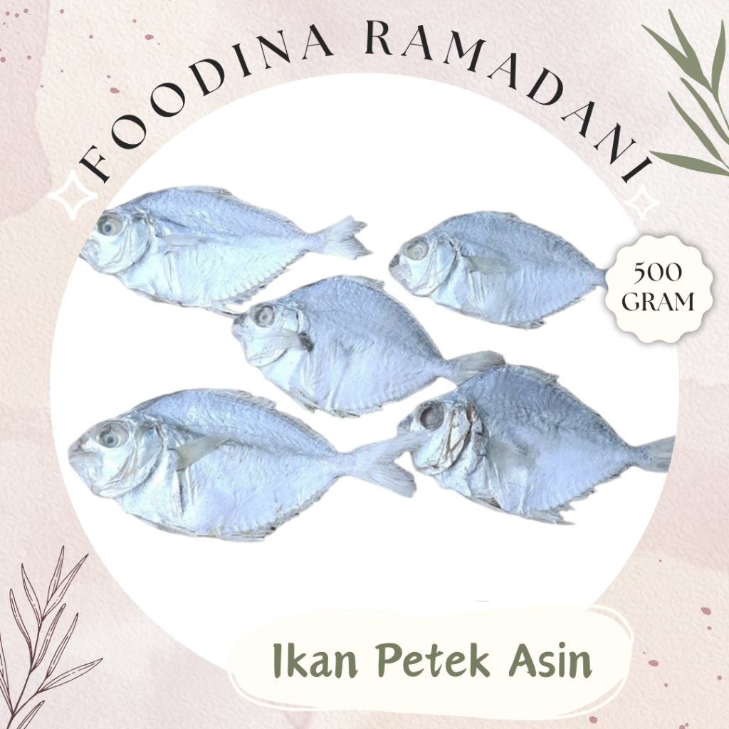 

IKAN PETEK Ikan Asin - Salted Fish Fresh [ Berat 500gr ] Harga Per 0,5 Kg