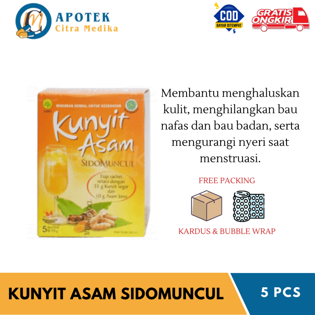 

Kunyit Asam - Melancarkan Haid & Menghaluskan Kulit