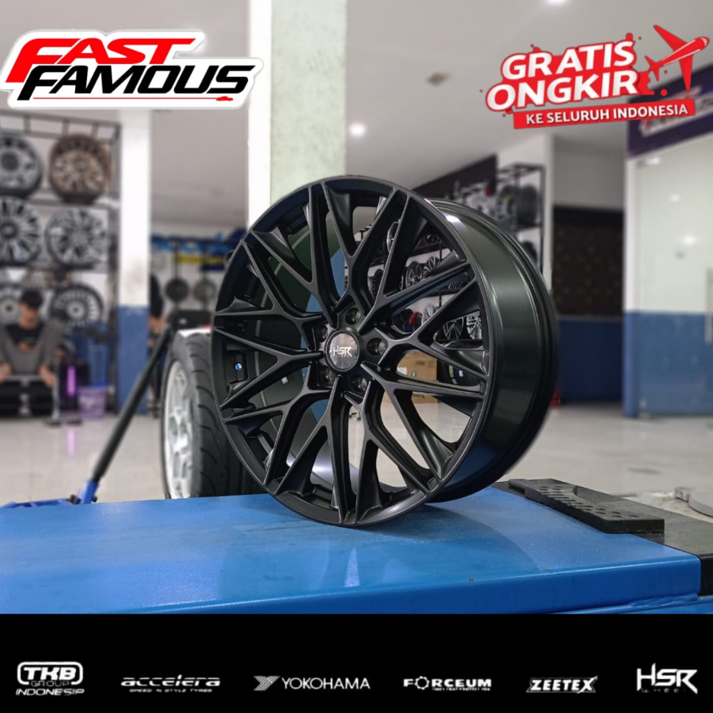 Velg mobil ring 20 baut 5 hsr bisa untuk Crv, Accord, Cx5, Accord dll hsr sloux