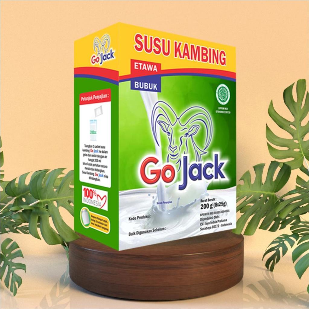 

MURAH Susu Kambing Etawa Go Jack 200g (ORI) cocok untuk sendi dan tulang