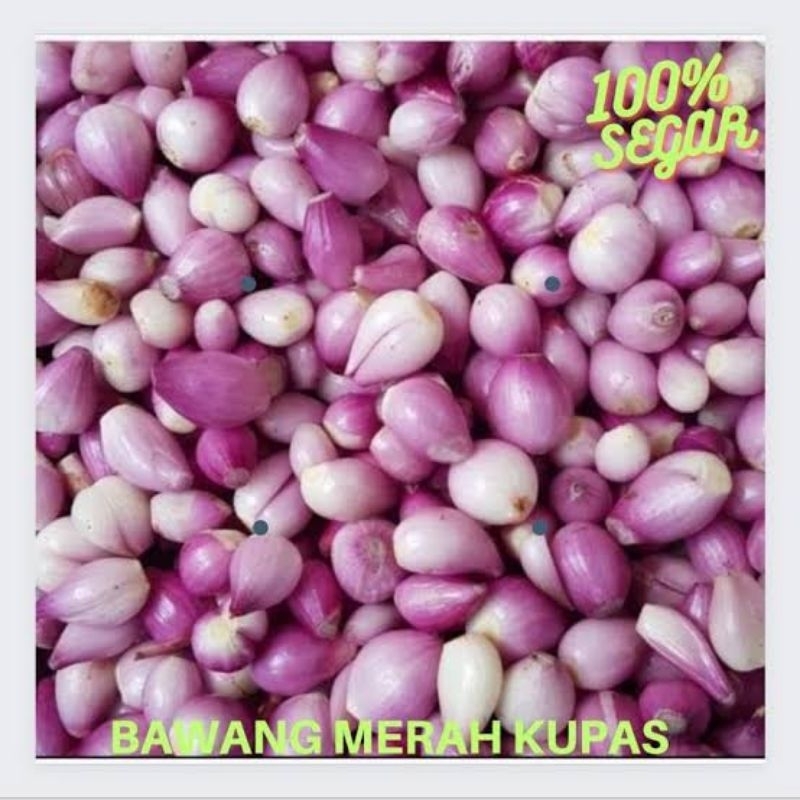 

Bawang Merah Kupas Segar 1kg