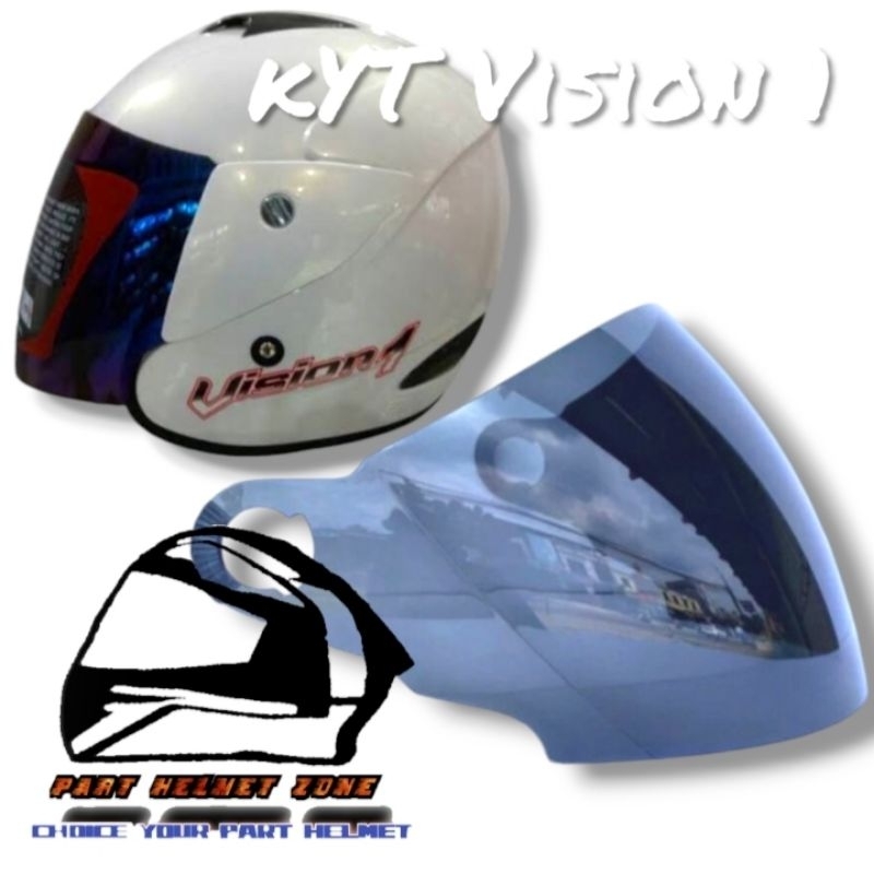 (NDR-1) Kaca Helm KYT vision 1 all Varian || Visor Helm KYT