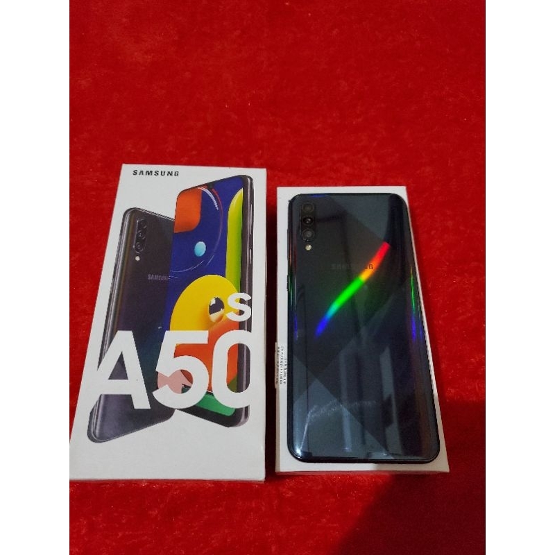 SAMSUNG GALAXY A50s Ram 6/128GB  Second fullset Original Sein Lengkap