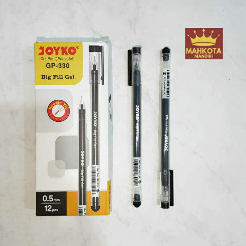 

Gel Pen Pulpen Pena Joyko GP-330 Big Fill Gel 0.5 mm