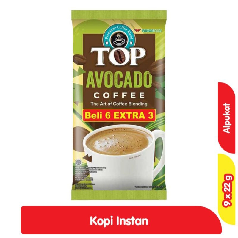 

TOP Avocado Coffee 9 x 22 g