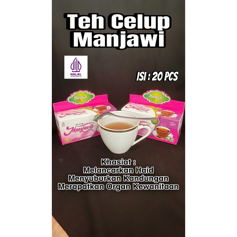 

Teh Celup Manjawi (Herbal daerah kewanitaan, Pelancar Haid, Penyubur Kandungan, Merapatkan Organ Kewanitaan)