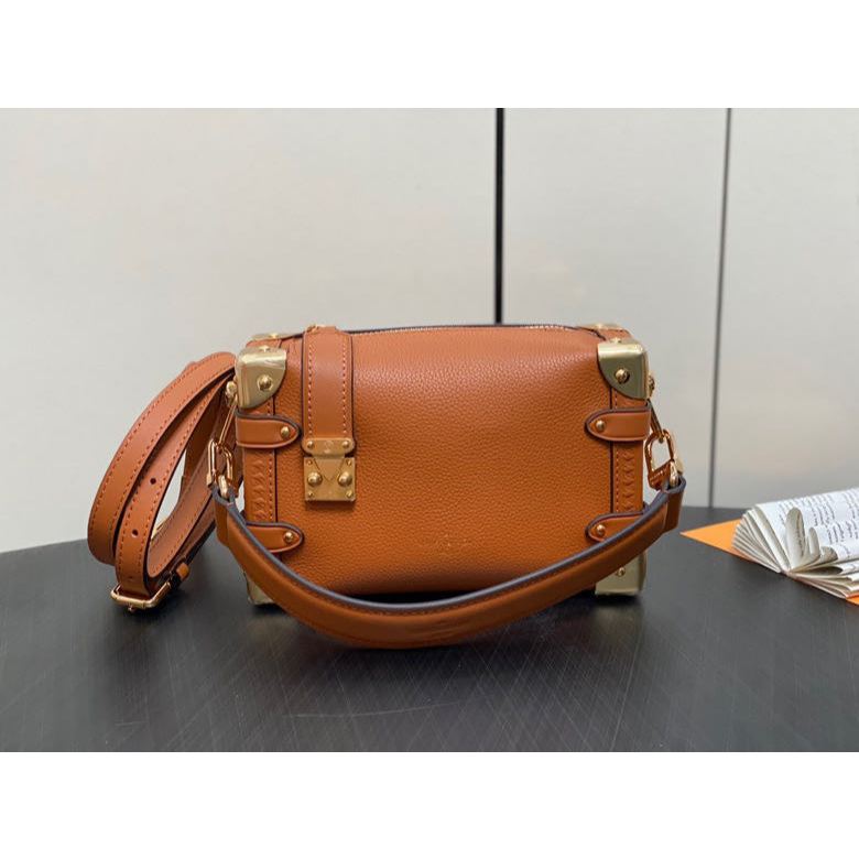 Top original Louis Vuitton/LV Side Trunk small handbag
