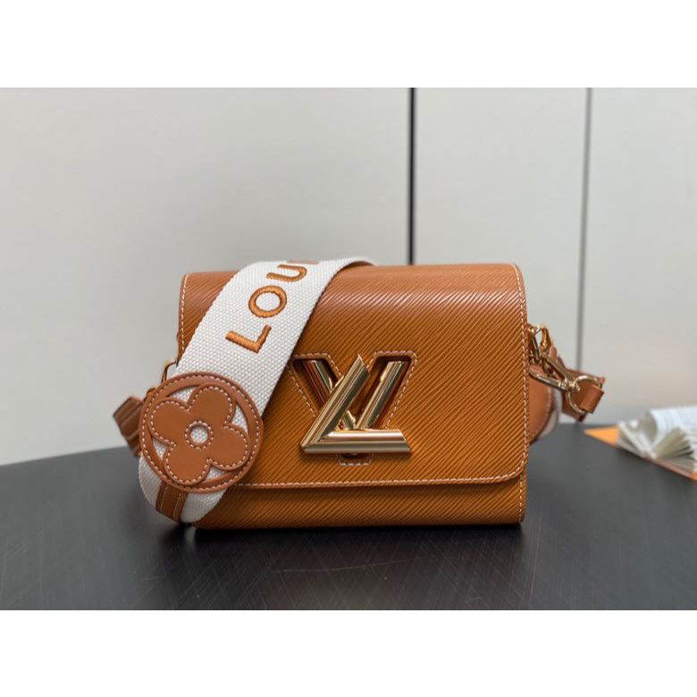 Top Original Louis Vuitton/LV Ripple Twist Traveler Small Handbag