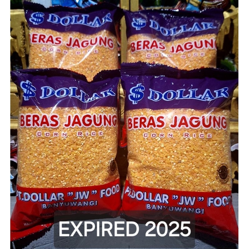 

Beras Jagung Dollar 2KG isi (4pcs) Kemasan 500gram Bisa COD | Beras Jagung Dollar Premium | Beras Jagung Untuk Diet | Beras Jagung Cocok Untuk Penderita Diabetes | Beras Jagung Murni Berkualitas | Beras Jagung Rendah Kalori | Corn Rice | Sego Jagung