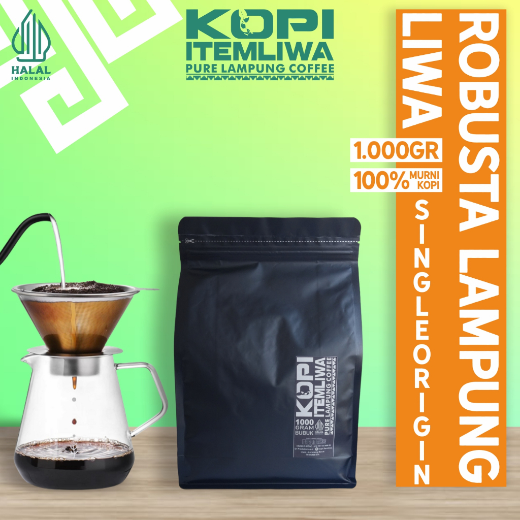 

PROMO RESELLER KOPI LAMPUNG ROBUSTA 100% MURNI - BUBUK