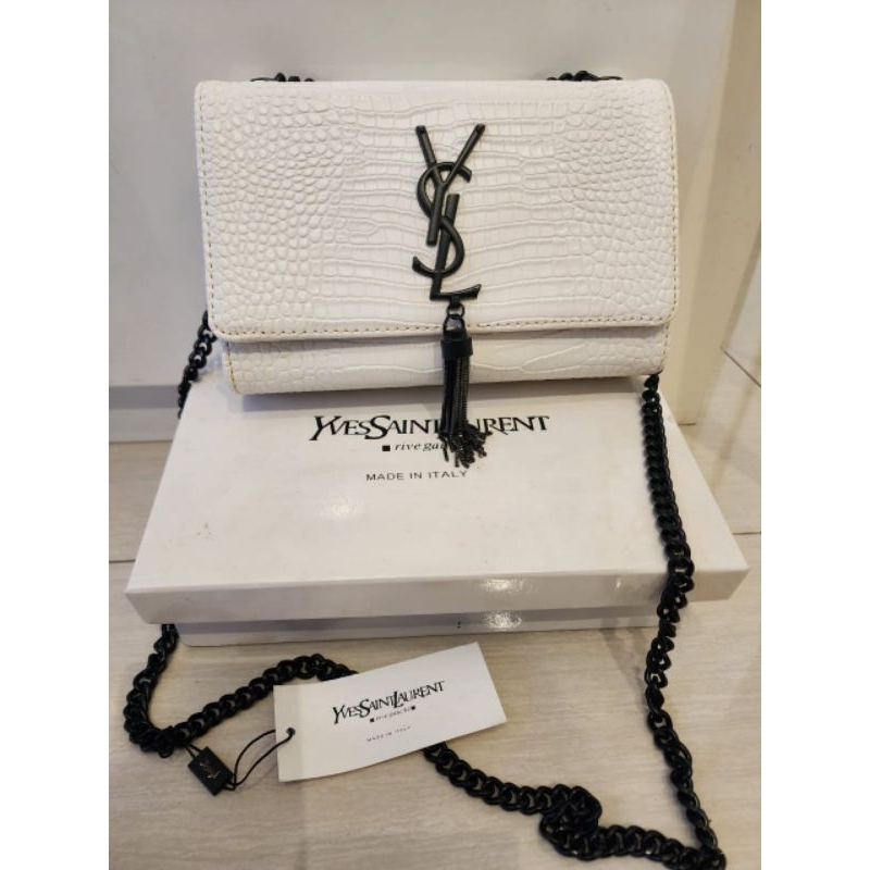 [READY STOCK] TAS WANITA YSL WARNA PUTIH
