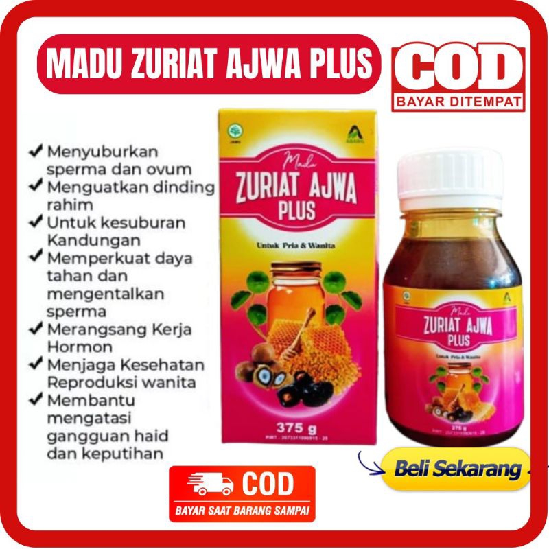 

[BISA CODD] MADU ZURIAT AJWA PLUS ABABIL 375 GR - MADU ZURIAT AJWA ABABIL MADU ZURIAT ABABIL MADU ZURIYAT PROMIL