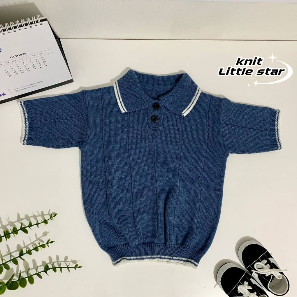 Sweater Rajut Anak Laki-Laki ARIES Atasan Baju Anak 2-3 tahun