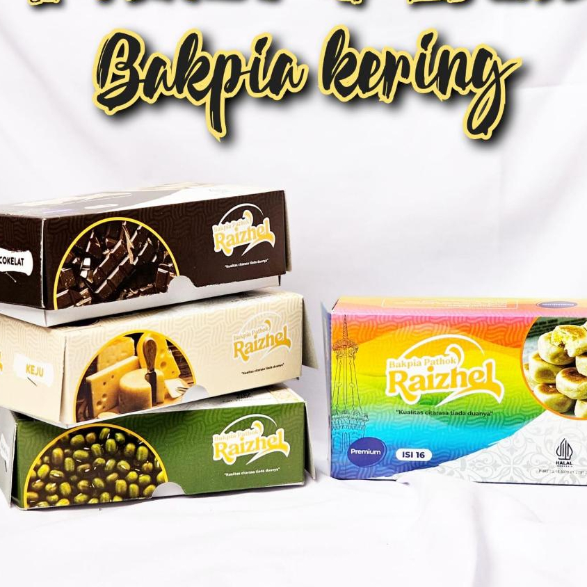 

PAKET USAHA BAKPIA PATHOK KERING RAIZHEL ISI 16, 25 BOX