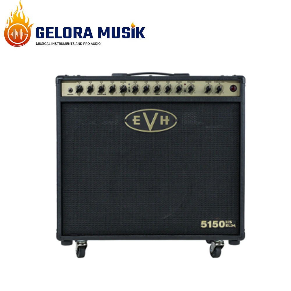 Ampli Gitar EVH 5150III 50W EL34 1x12 Combo Tube, Black, 230V EUR