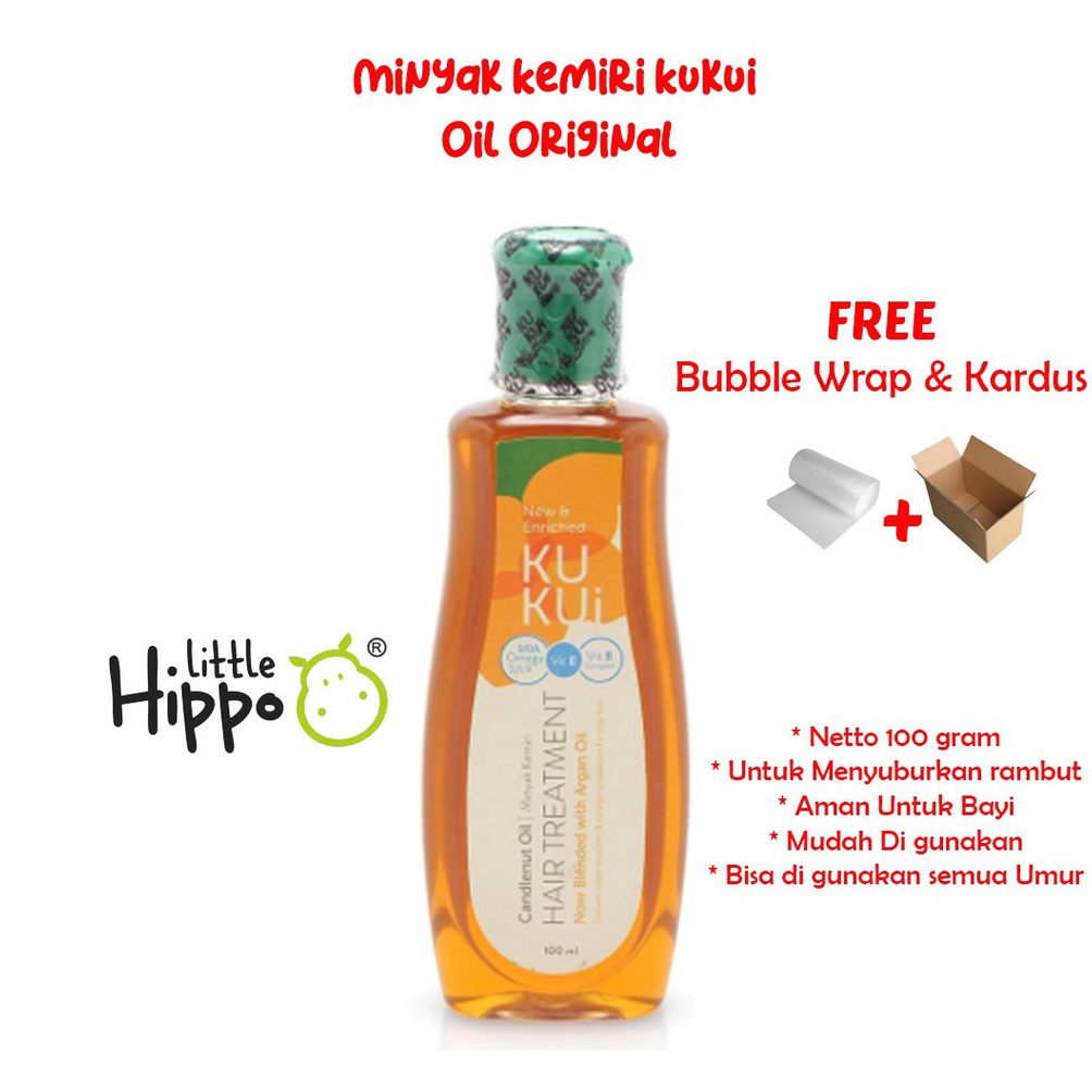 

QRYLY4742 Minyak Kemiri Kukui Oil Original Penyubur Rambut Bayi Anak