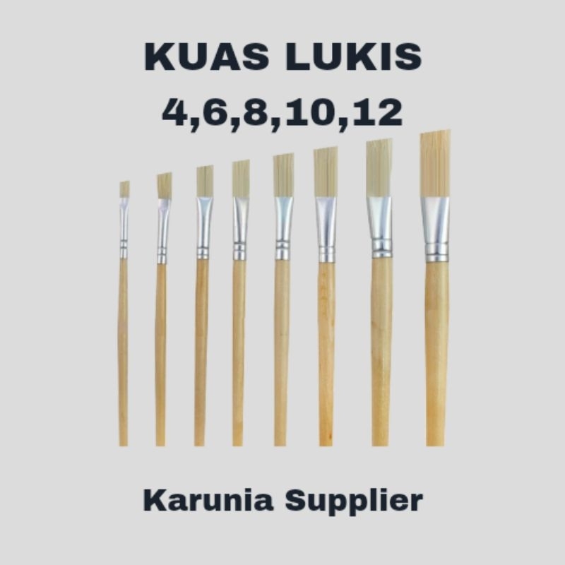 

KUAS LUKIS UNTUK CAT AKRILIK/POSTER/TEMBOK/LIS