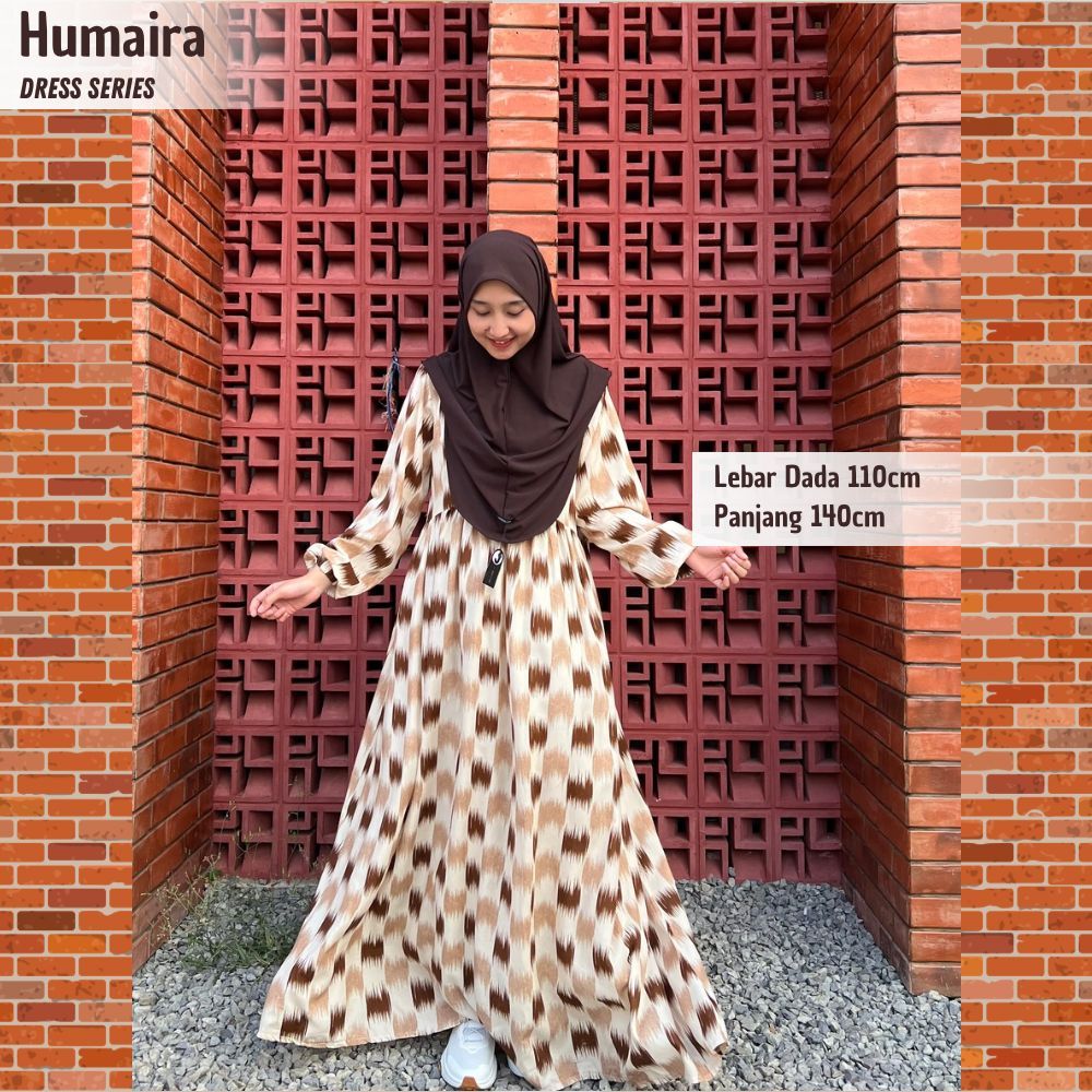 J-Moeslem - Humaira Gamis Rayon Jumbo Premium Gamis Busui Friendly Adem Homedress