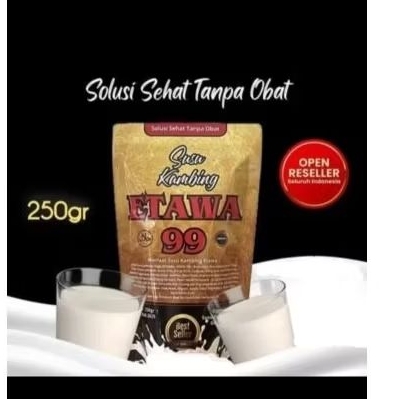 

Susu Kambing Etawa99 Plus Gula Aren 250gr