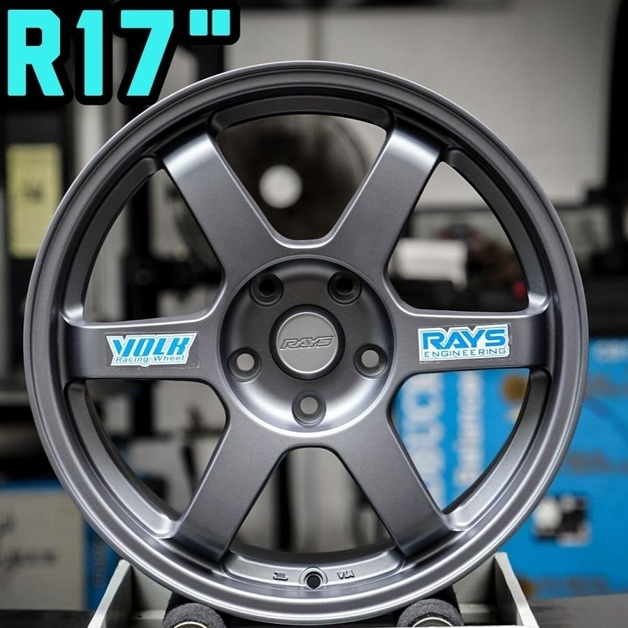 velg mobil TE37 R17 velg ring 17 Innova terios rush Xpander xl7 voxy